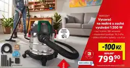 Lidl Vysavač na mokré a suché vysávání 1200 w nabídka