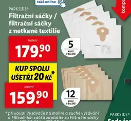 Lidl Filtrační sáčky / filtrační sáčky z netkané textílie nabídka
