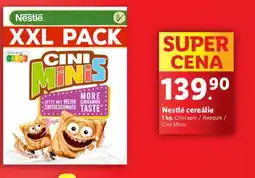 Lidl Nestlé dětské cereálie nabídka