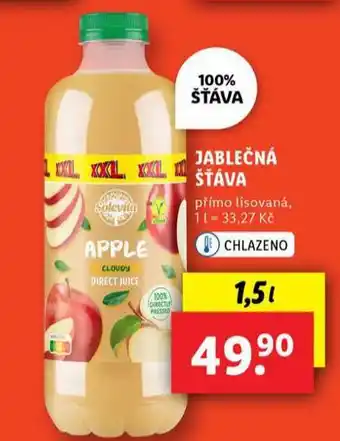 Lidl Jablečná šťáva nabídka