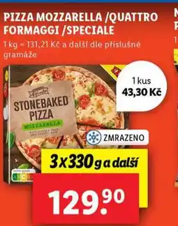 Lidl Pizza speciale nabídka