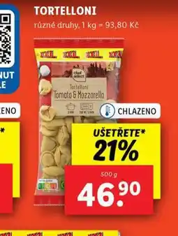 Lidl Tortelloni nabídka