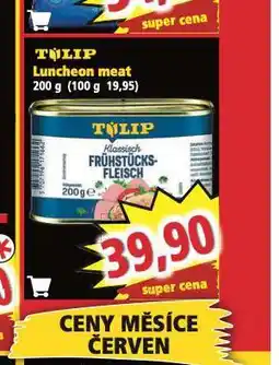 Norma Tulip luncheon meat nabídka