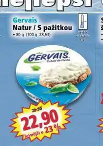 Norma Gervais natur / s pažitkou nabídka