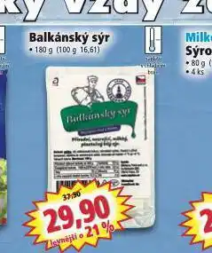 Norma Balkánský sýr nabídka