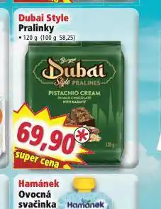 Norma Dubai style pralinky nabídka