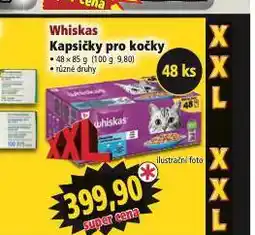 Norma Whiskas kapsičky pro kočky nabídka
