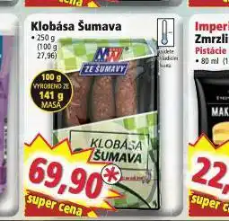 Norma Klobása šumava nabídka