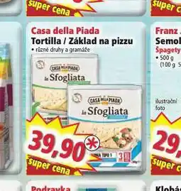 Norma Tortilla / základ na pizzu nabídka
