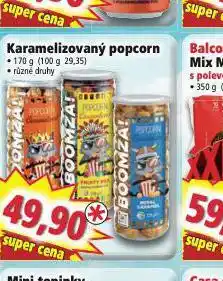 Norma Karamelizovaný popcorn nabídka
