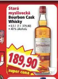 Norma Žitná stará myslivecká reserve 4yo, bourbon cask nabídka