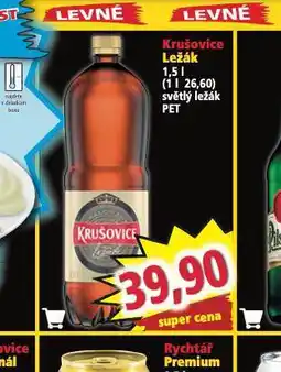 Norma Krušovice ležák nabídka