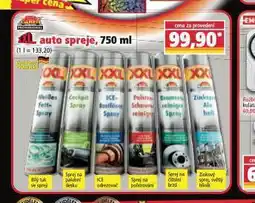 Norma Auto spreje nabídka
