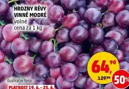 Penny Market HROZNY RÉVY VINNÉ MODRÉ, 1 kg nabídka