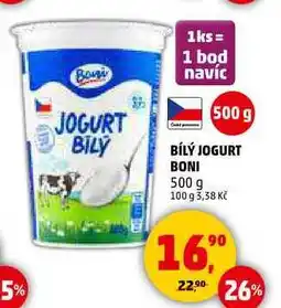Penny Market BÍLÝ JOGURT BONI, 500 g nabídka