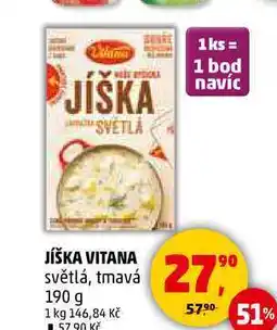 Penny Market JÍŠKA VITANA světlá, tmavá, 190 g nabídka