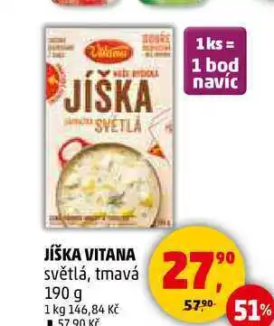 Penny Market JÍŠKA VITANA světlá, tmavá, 190 g nabídka