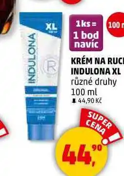 Penny Market KRÉM NA RUCE INDULONA XL různé druhy, 100 ml nabídka