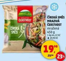 Penny Market ČÍNSKÁ SMĚS MRAZIVÁ ČERSTVOST mražená, 450 g nabídka