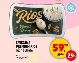 Penny Market ZMRZLINA PREMIUM RIOS různé druhy, 1 l nabídka