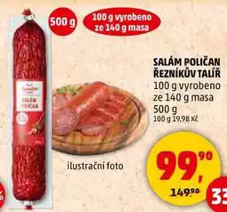 Penny Market SALÁM POLIČAN ŘEZNÍKŮV TALÍŘ, 500 g nabídka