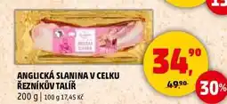 Penny Market ANGLICKÁ SLANINA V CELKU ŘEZNÍKŮV TALÍŘ, 200 g nabídka