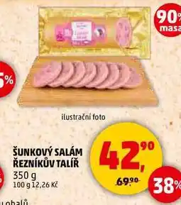 Penny Market ŠUNKOVÝ SALÁM ŘEZNÍKŮV TALÍŘ, 350 g nabídka