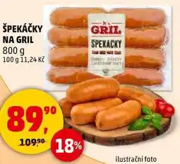 Penny Market ŠPEKÁČKY NA GRIL, 800 g nabídka