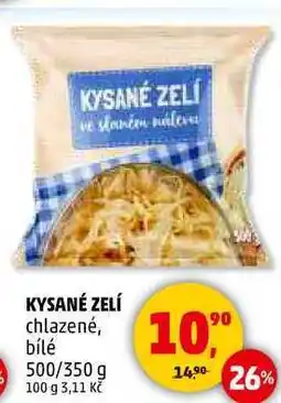Penny Market KYSANÉ ZELÍ chlazené, bílé, 500/350 g nabídka
