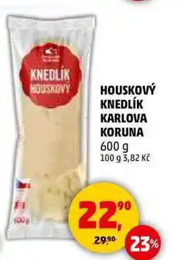 Penny Market HOUSKOVÝ KNEDLÍK KARLOVA KORUNA, 600 g nabídka