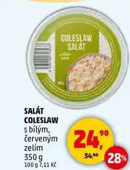Penny Market SALÁT COLESLAW s bílým, červeným zelím, 350 g nabídka
