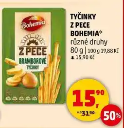 Penny Market TYČINKY Z PECE BOHEMIA různé druhy, 80 g nabídka