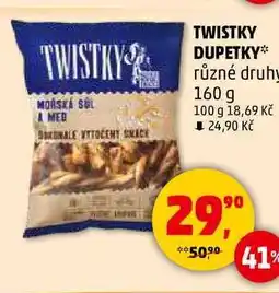 Penny Market TWISTKY DUPETKY různé druhu, 160 g nabídka