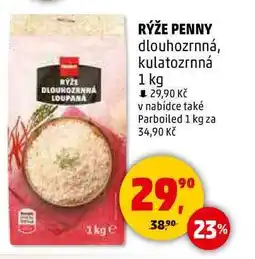 Penny Market RÝŽE PENNY dlouhozrnná, kulatozrnná, 1 kg nabídka