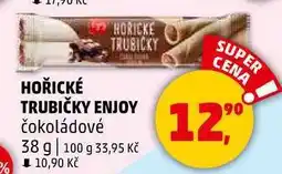 Penny Market HOŘICKÉ TRUBIČKY ENJOY čokoládové, 38 g nabídka