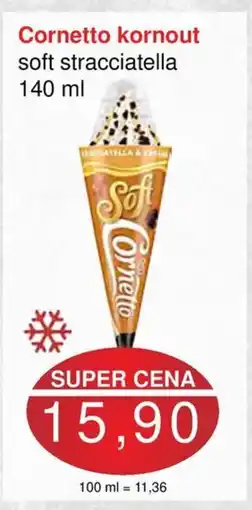 PLUS JIP Cornetto kornout soft stracciatella nabídka