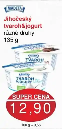 PLUS JIP MADETA Jihočeský tvaroh&jogurt nabídka