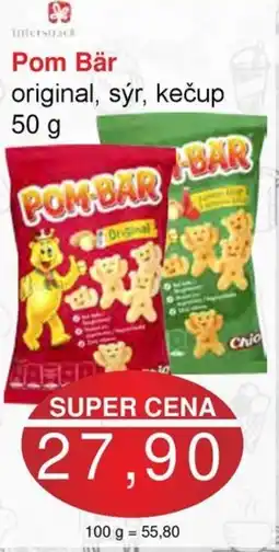PLUS JIP Pom Bär original, sýr, kečup nabídka