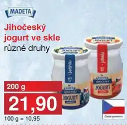 PLUS JIP MADETA Jihočeský jogurt ve skle nabídka