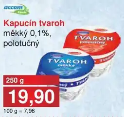 PLUS JIP Kapucín tvaroh měkký 0,1%, polotučný nabídka