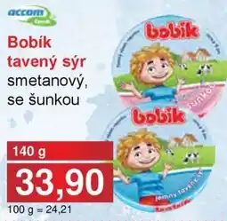 PLUS JIP Bobík tavený sýr smetanový, se šunkou nabídka