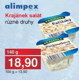 PLUS JIP Krajánek salát nabídka