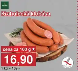 PLUS JIP Krahulecká klobása nabídka
