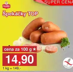 PLUS JIP Špekáčky TOP nabídka