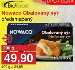 PLUS JIP Nowaco Obalovaný sýr předsmažený nabídka