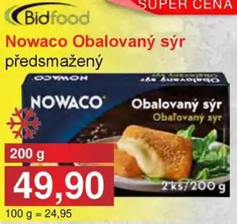 PLUS JIP Nowaco Obalovaný sýr předsmažený nabídka