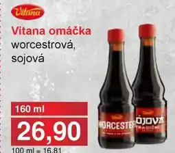 PLUS JIP Vitana omáčka worcestrová, sojová nabídka