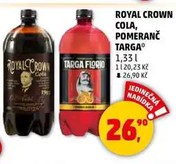 Penny Market ROYAL CROWN COLA, 1,33 l nabídka