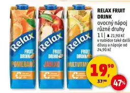 Penny Market RELAX FRUIT DRINK ovocný nápoj různé druhy, 1 l nabídka