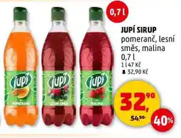 Penny Market JUPÍ SIRUP pomeranč, 0,7 l nabídka